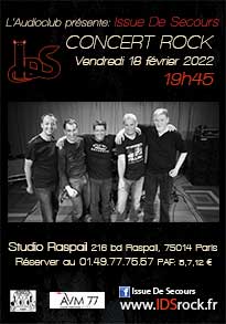 IDS, Issue De Secours, du rock pour la soirée au Beer's Corner