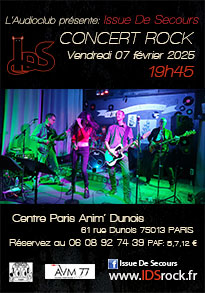IDS, Issue De Secours, du rock et de la bière à la brasserie La Française