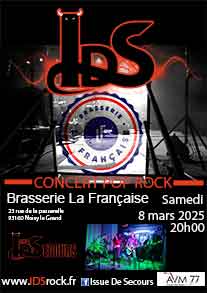 IDS, Issue De Secours, du rock et de la bière à la brasserie La Française