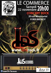 IDS, Issue De Secours, du rock pour la soirée au Beer's Corner